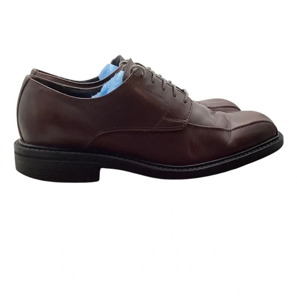 Axcess Classic Brown Men's Leather Oxford Shoes size 12‎